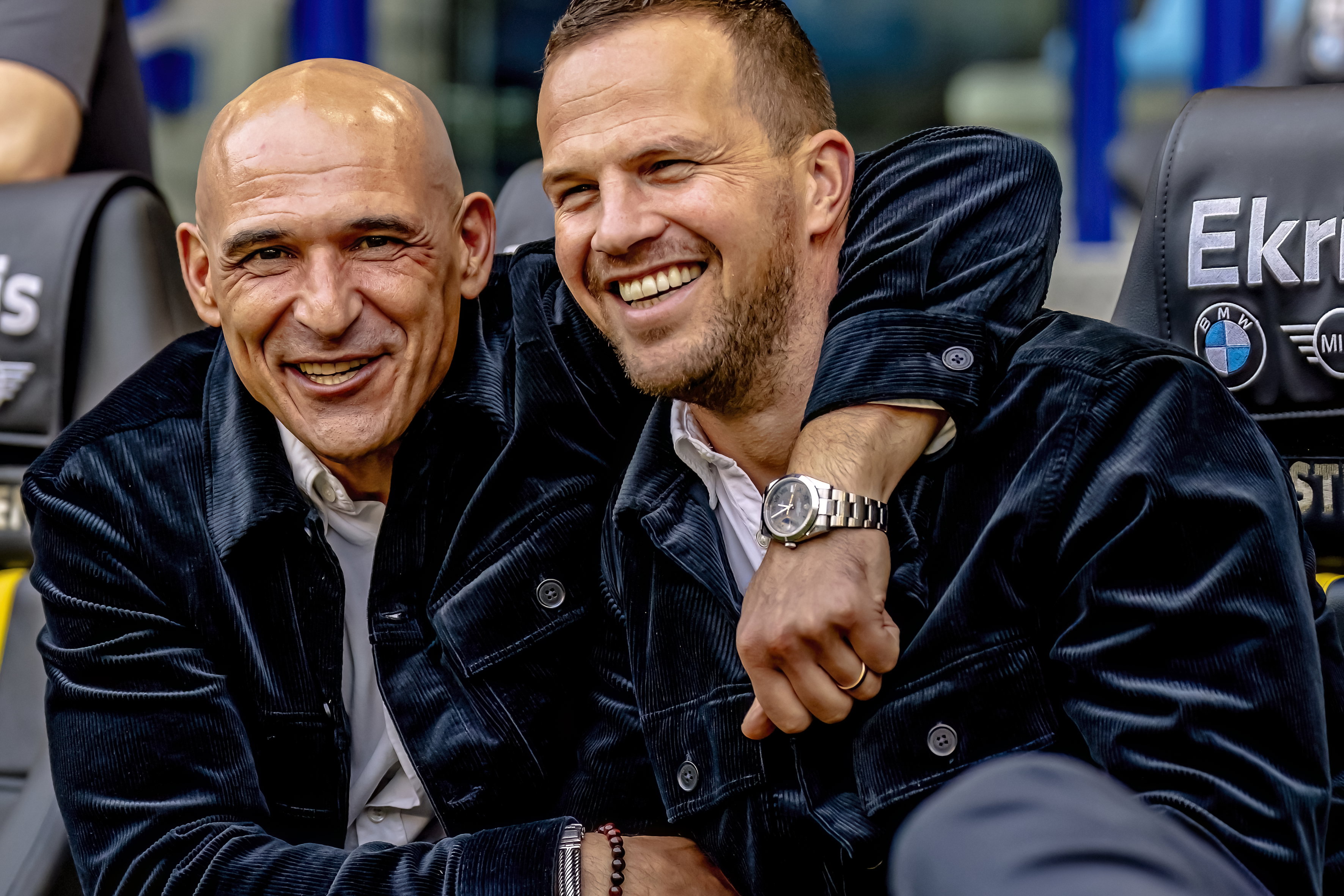 Mo Allach en Frank van Mosselveld