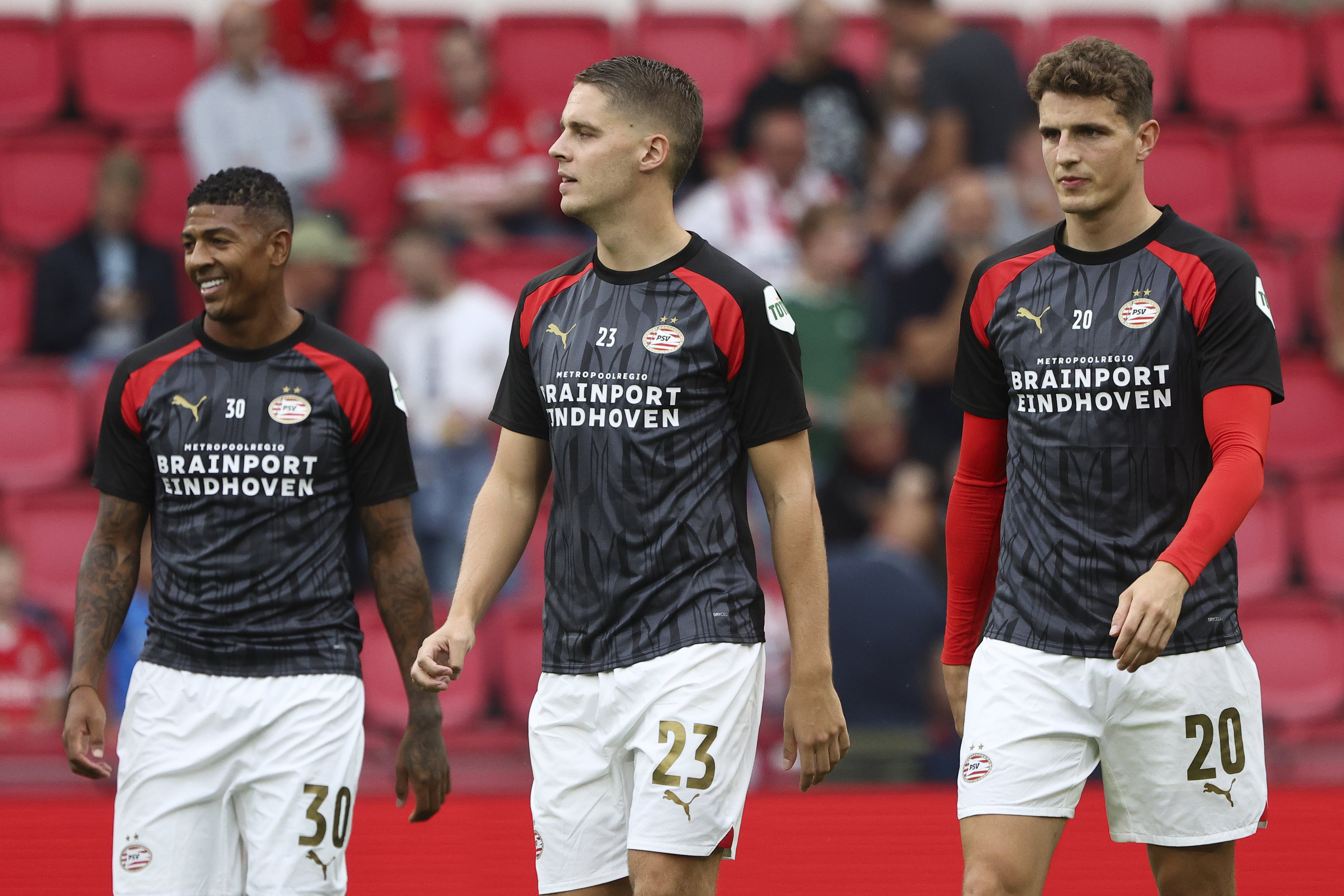 Patrick van Aanholt, Joey Veerman en Guus Til