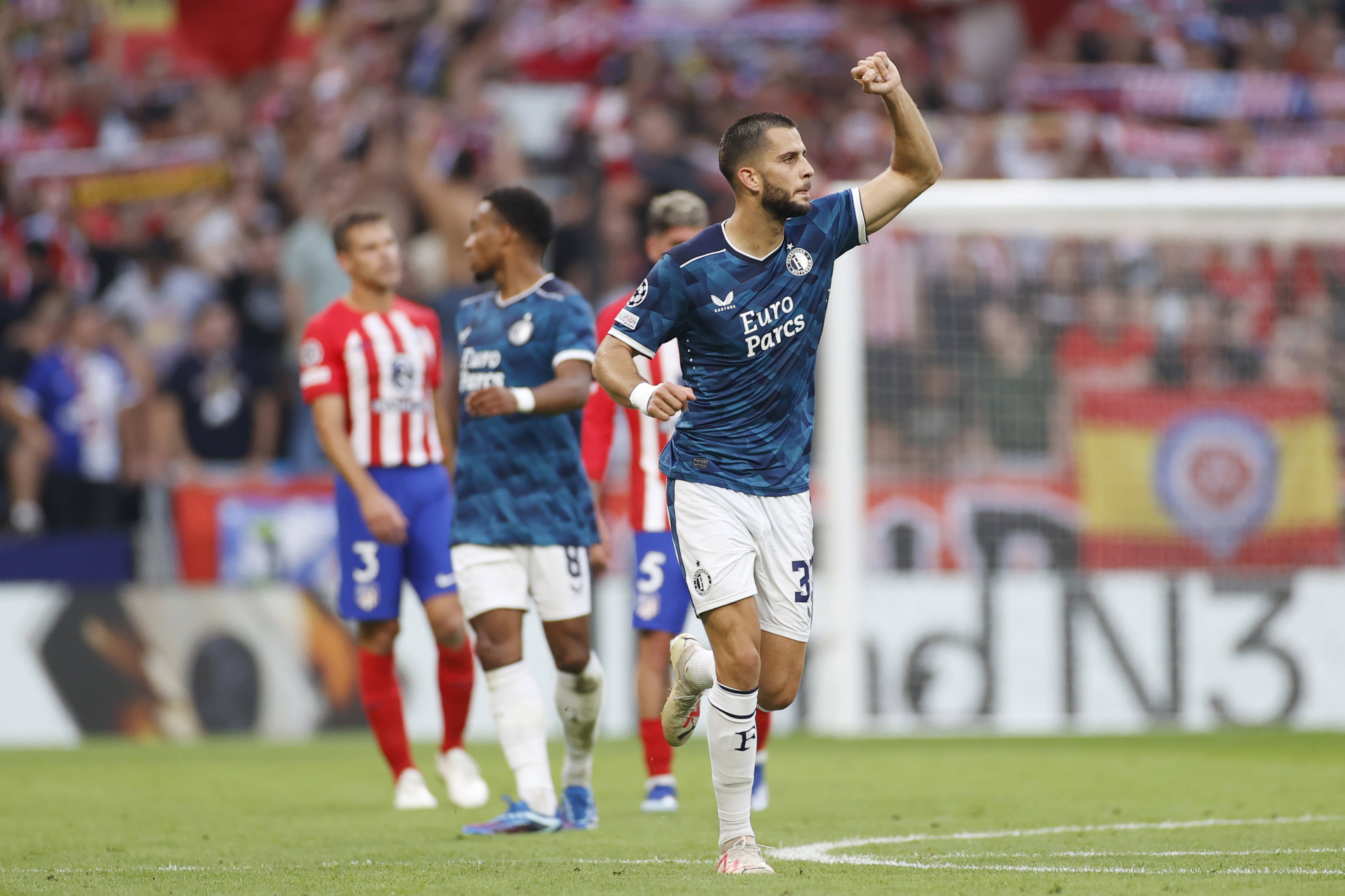David Hancko heeft zojuist gescoord tegen Atletico