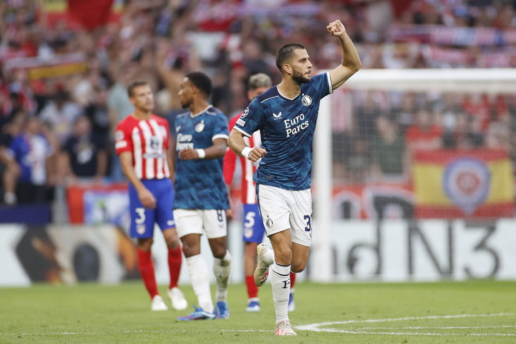 David Hancko heeft zojuist gescoord tegen Atletico