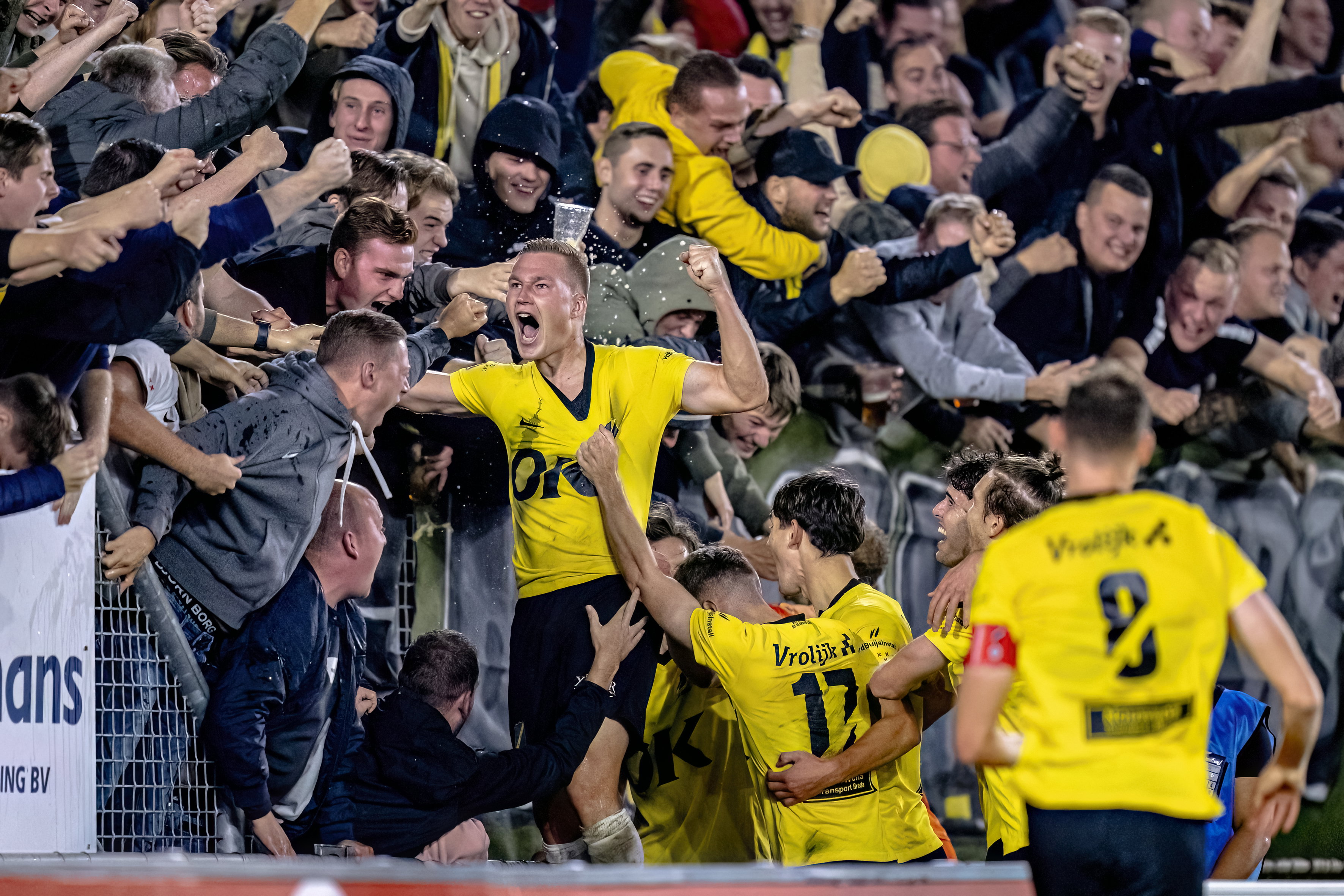 Ontlading na late goal NAC Breda