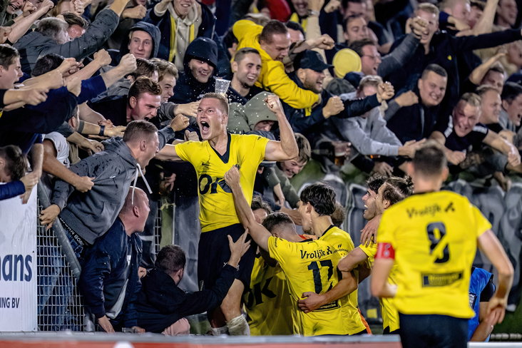 Ontlading na late goal NAC Breda