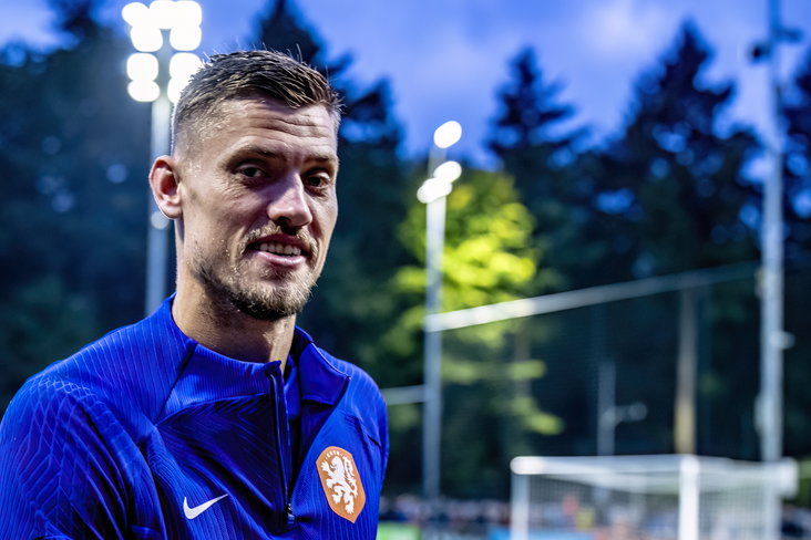 Andries Noppert in Oranje