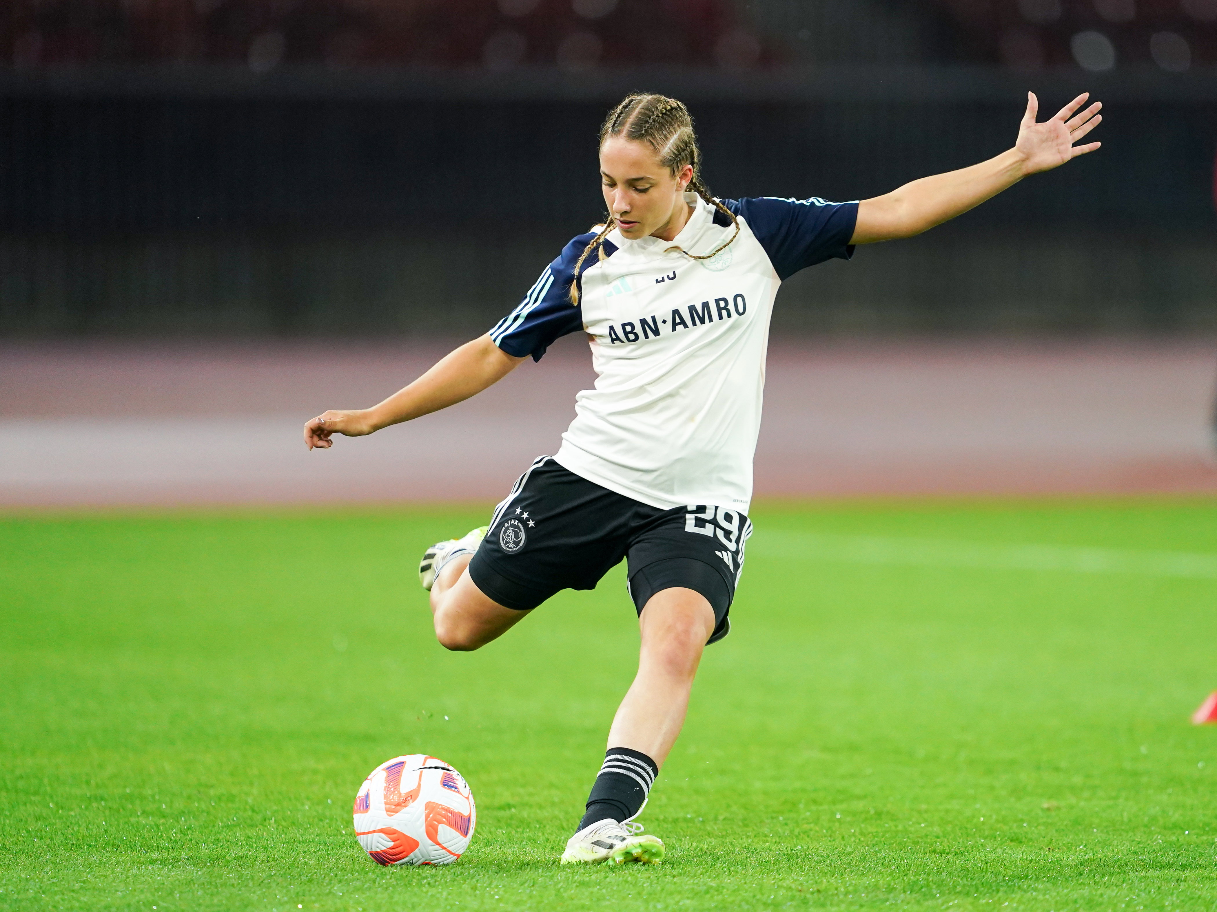 Danique Tolhoek bij Ajax