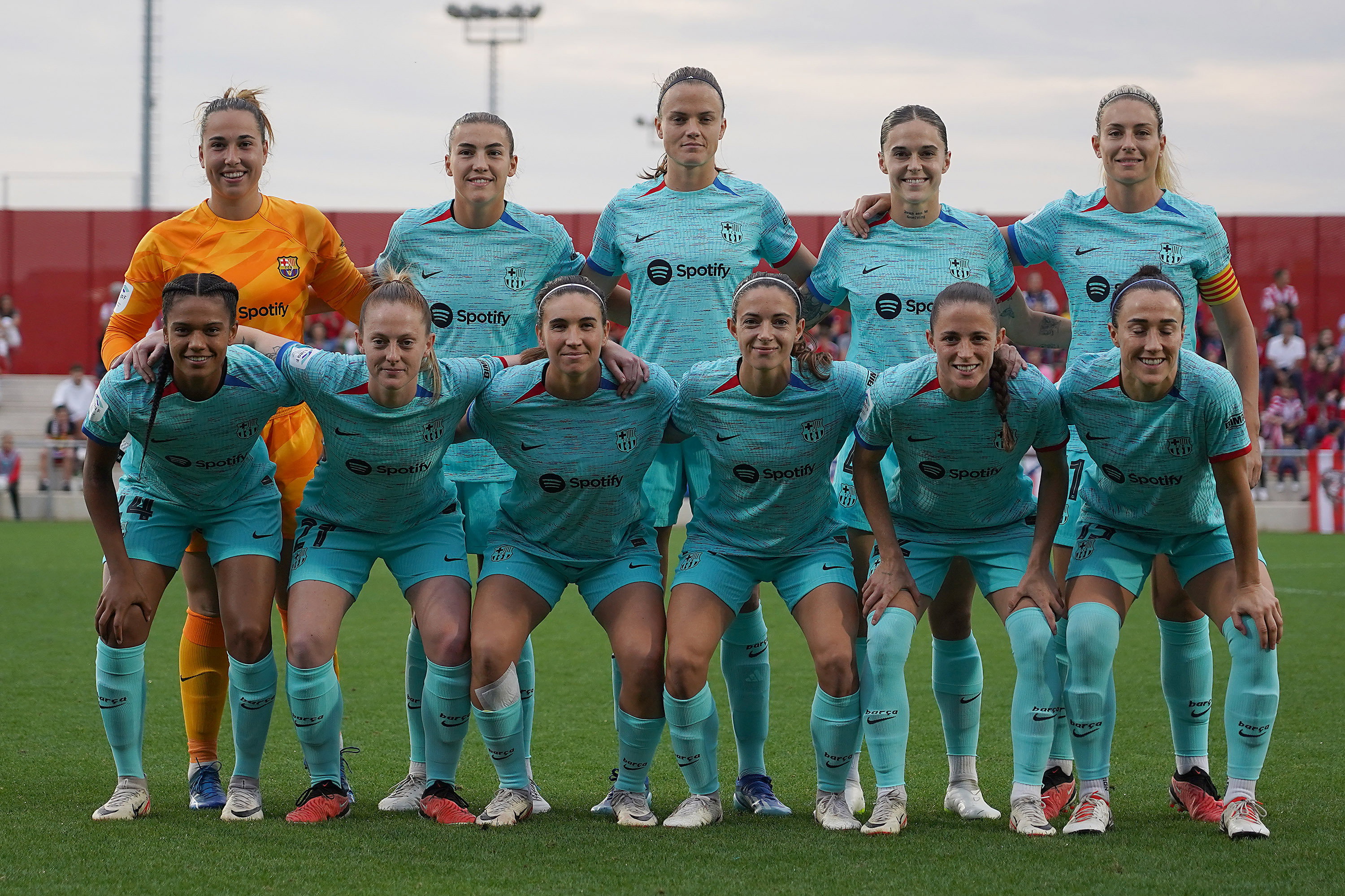 De selectie van FC Barcelona met Alexis Putellas