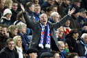 Wim Anker op de tribune bij SC Heerenveen