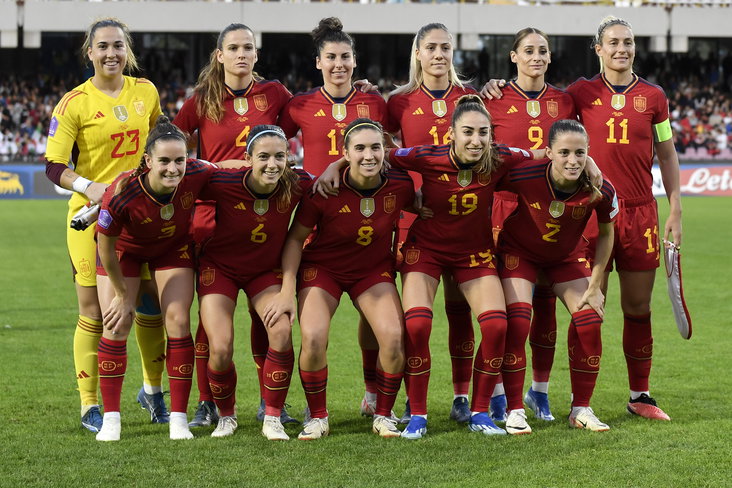 Het elftal van Spanje
