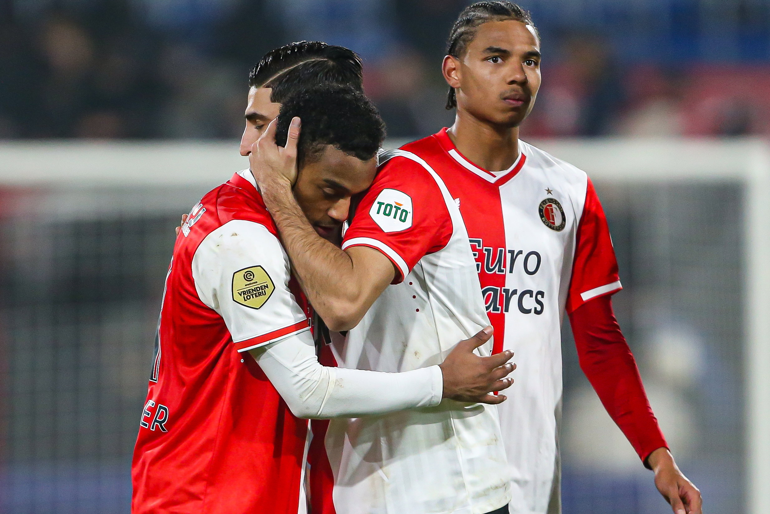 Quinten Timber, Alireza Jahanbakhsh en Calvin Stengs