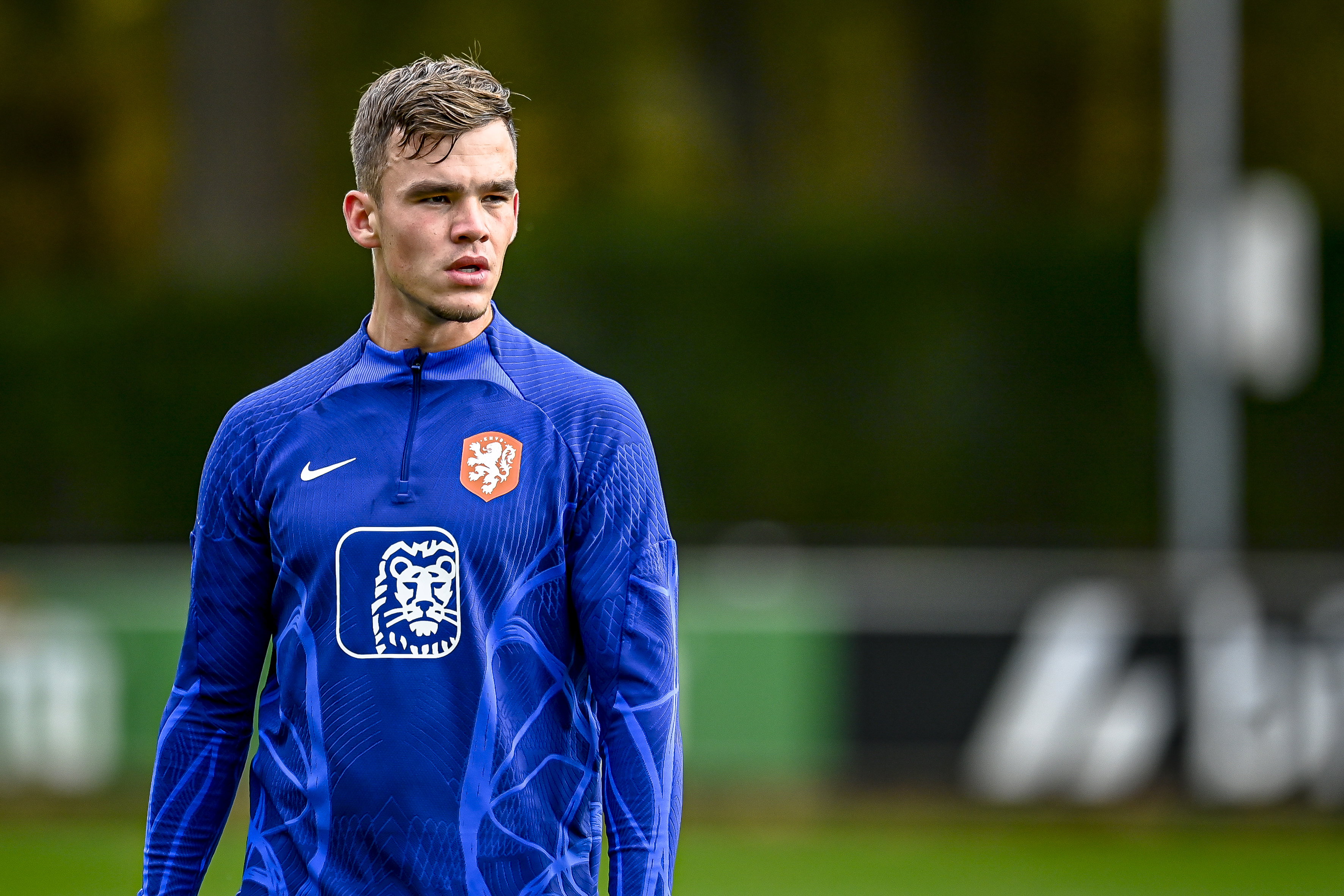 Thijs Dallinga bij Oranje