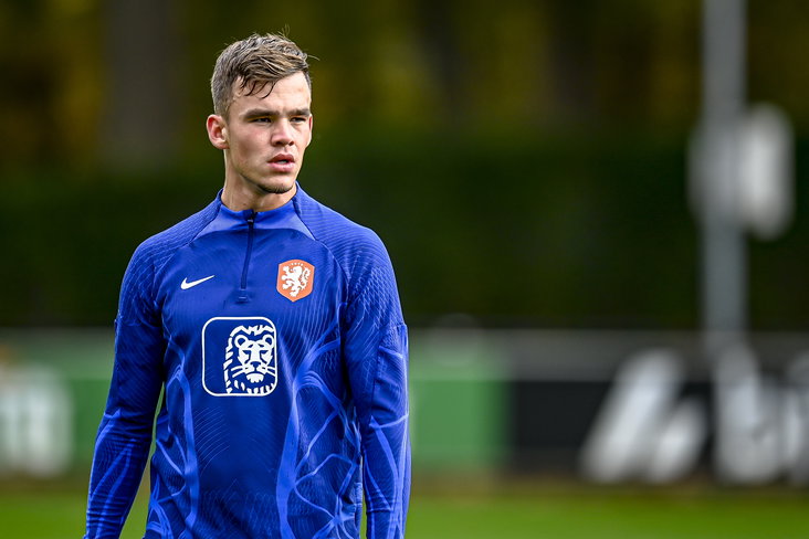 Thijs Dallinga bij Oranje