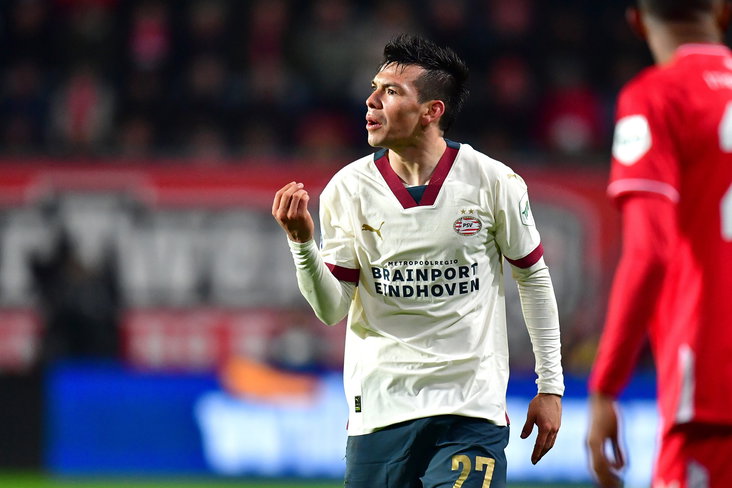 Hirving Lozano tegen FC Twente