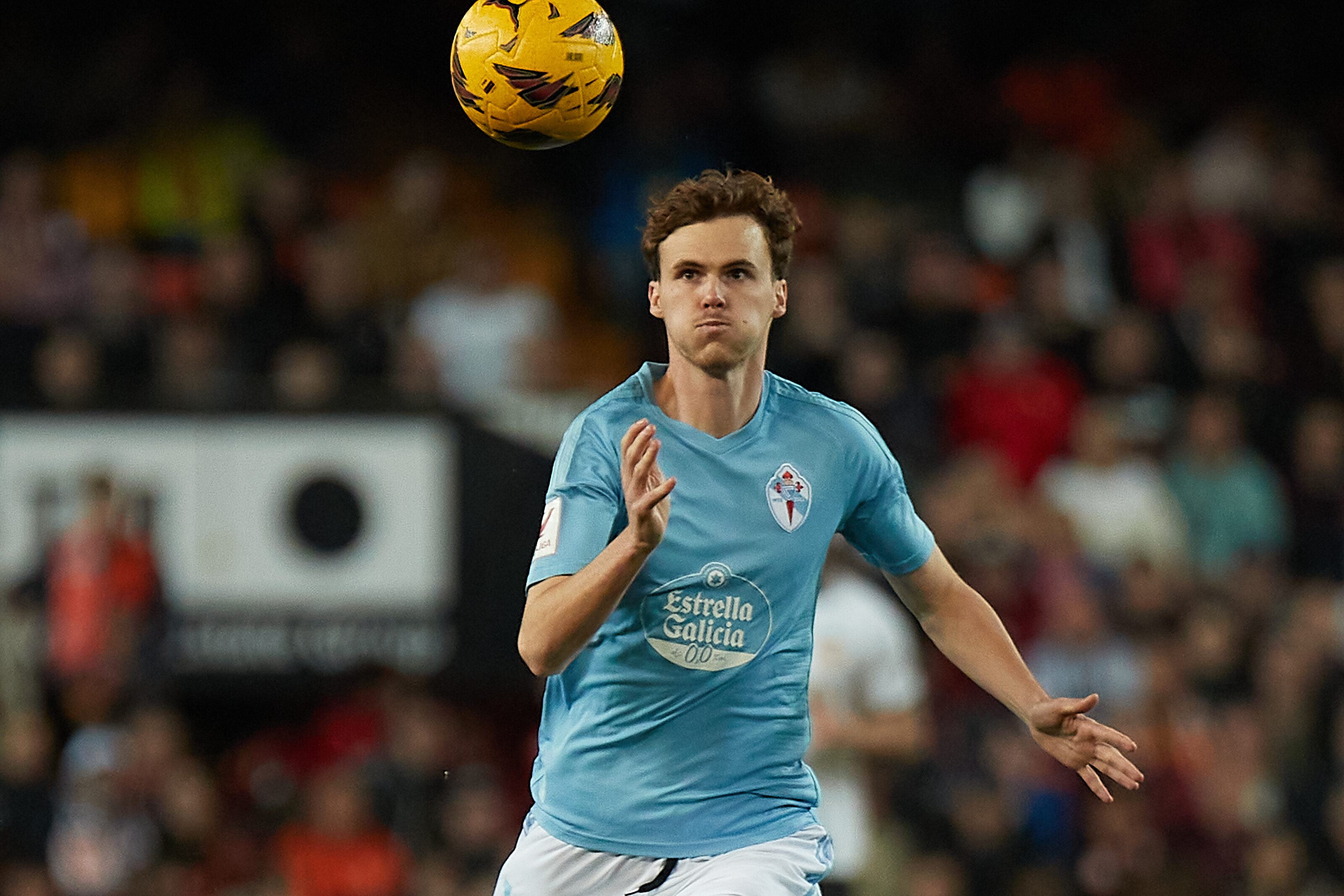 Williot Swedberg in het shirt van Celta de Vigo