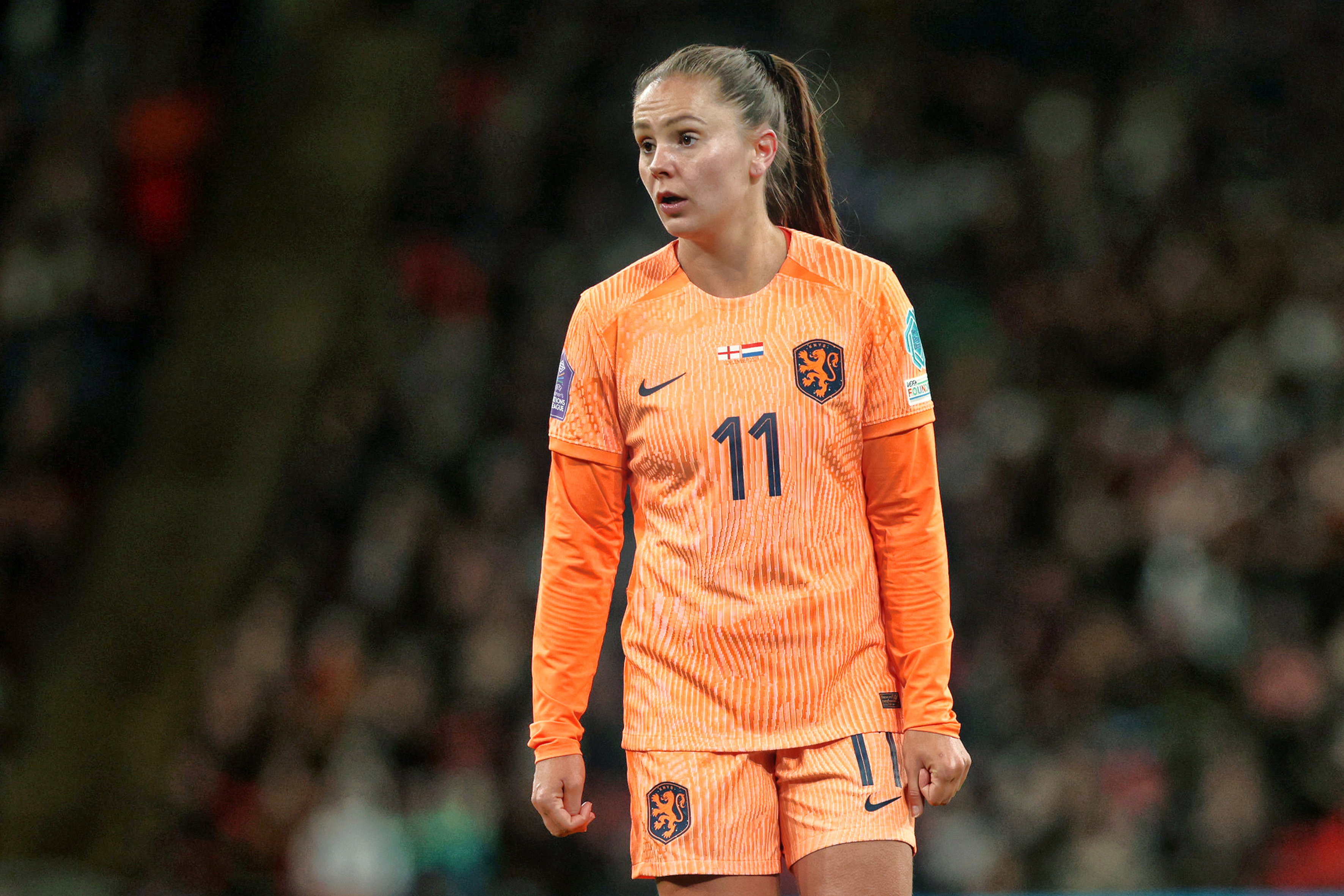 Lieke Martens tegen Engeland
