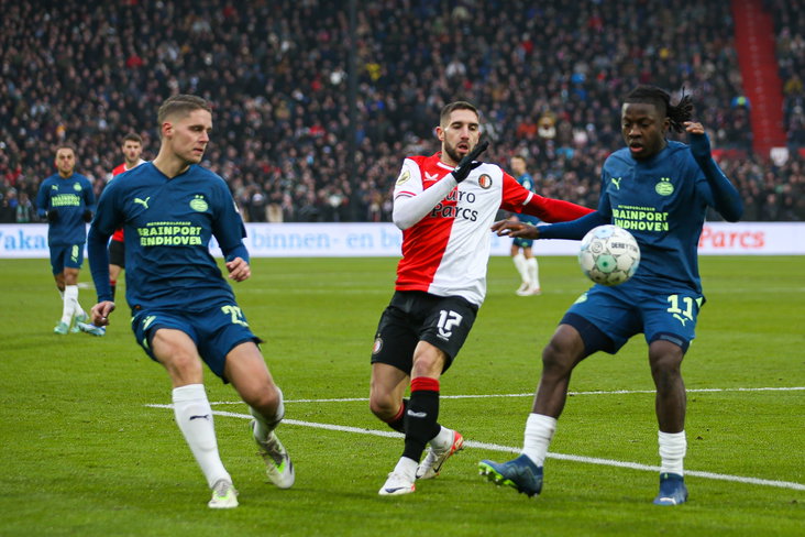 Joey Veerman, Luka Ivanusec en Johan Bakayoko