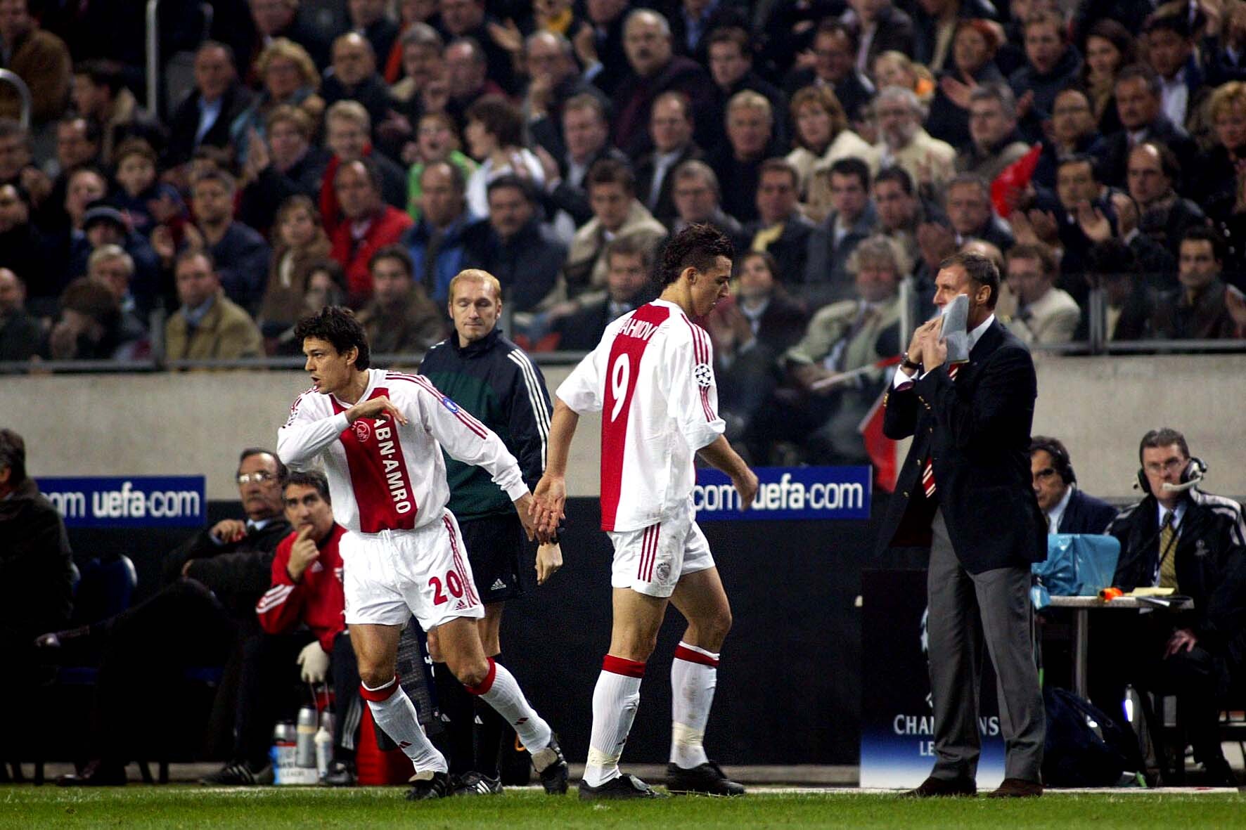 Jari Litmanen en Zlatan Ibrahimovic