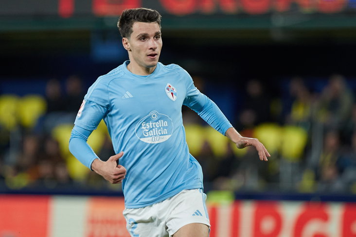 Douvikas in actie voor Celta de Vigo