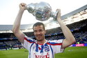 Gerald Sibon met de KNVB Beker