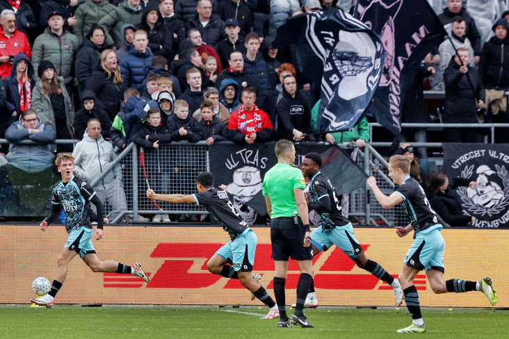Zach Booth na zijn goal