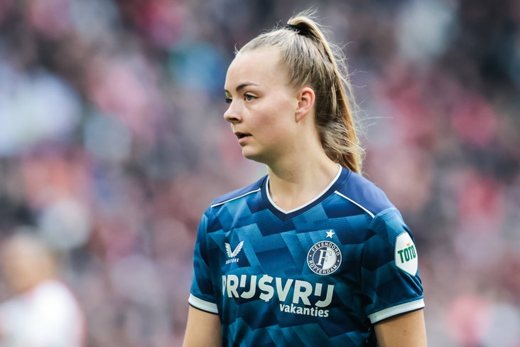 Teleurstelling bij Amber Verspaget (Feyenoord)