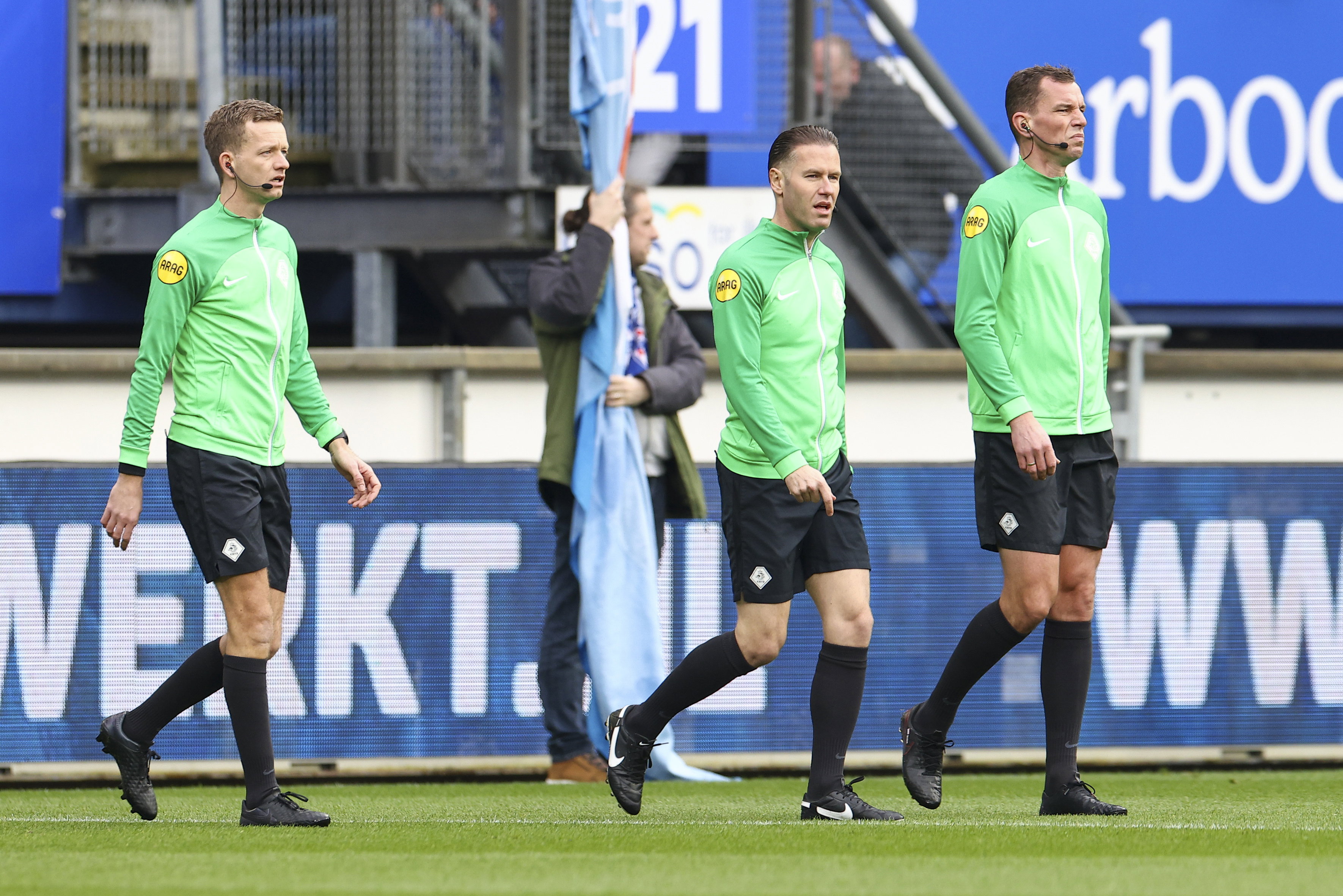 Jan de Vries, Danny Makkelie en Hessel Steegstra