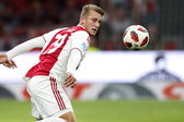Kaj Sierhuis in actie voor Ajax