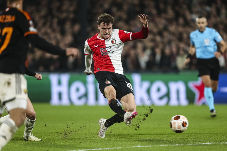 Mats Wieffer thuis tegen AS Roma
