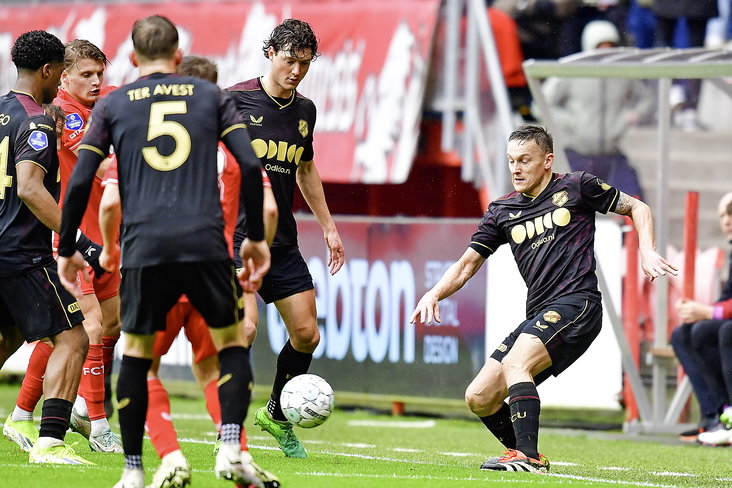 Jens Toornstra tegen FC Twente