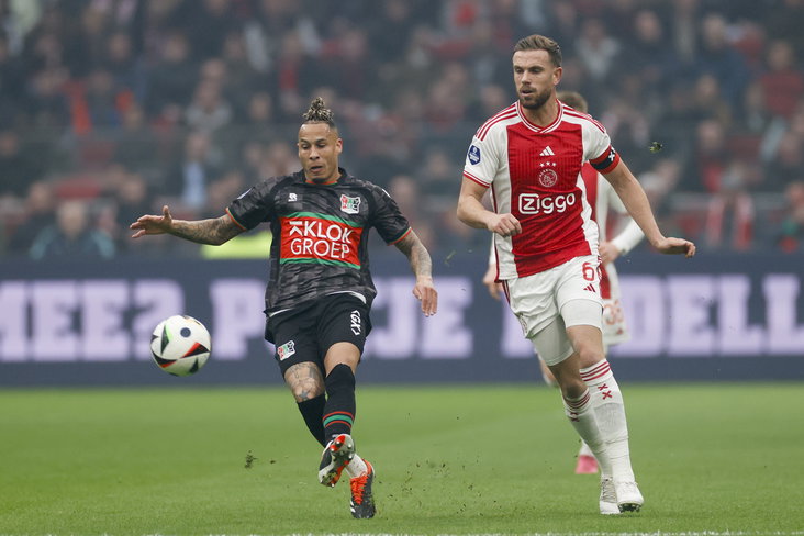 Tjaronn Chery tegen Ajax