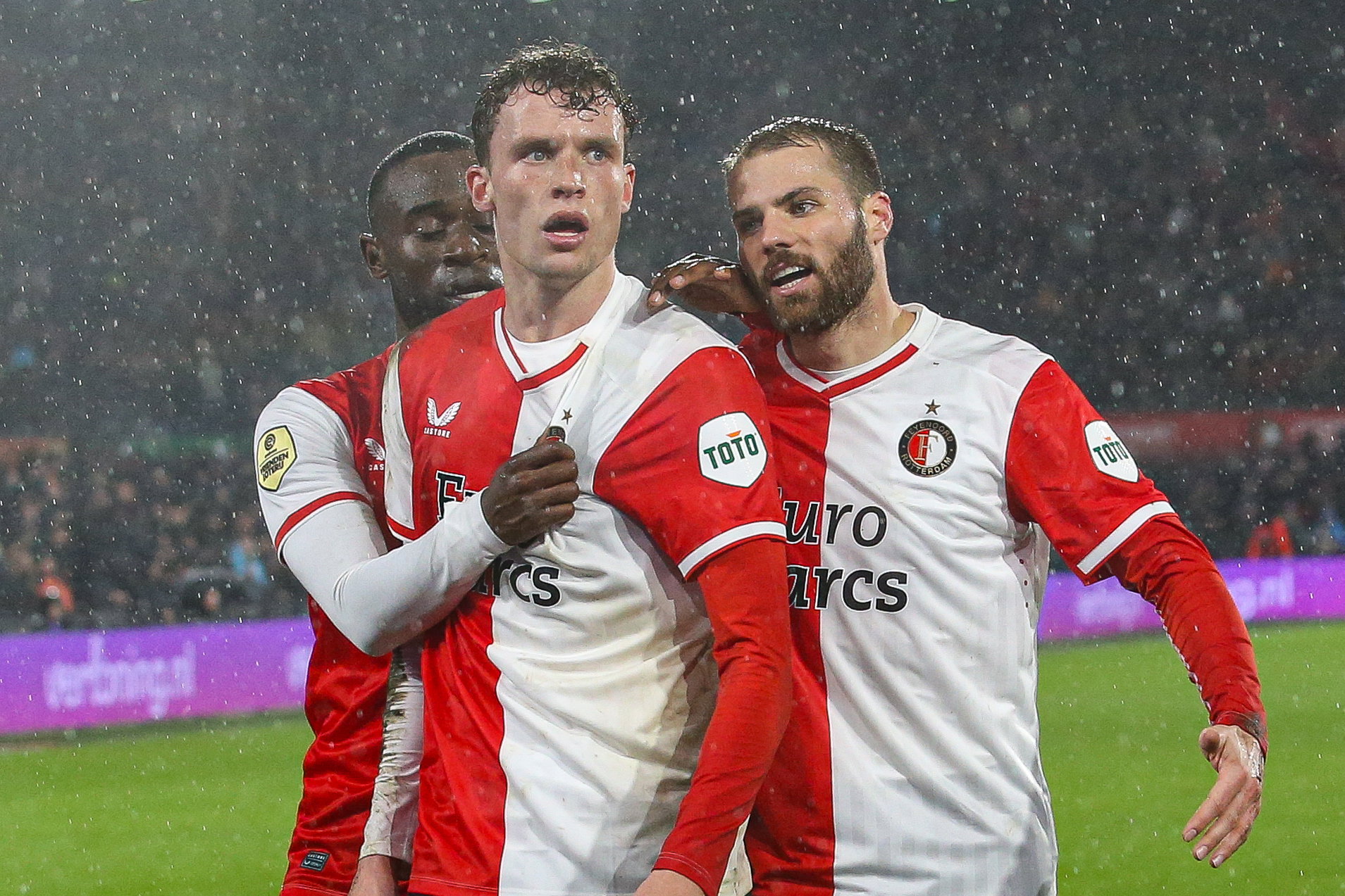 Mats Wieffer na zijn goal