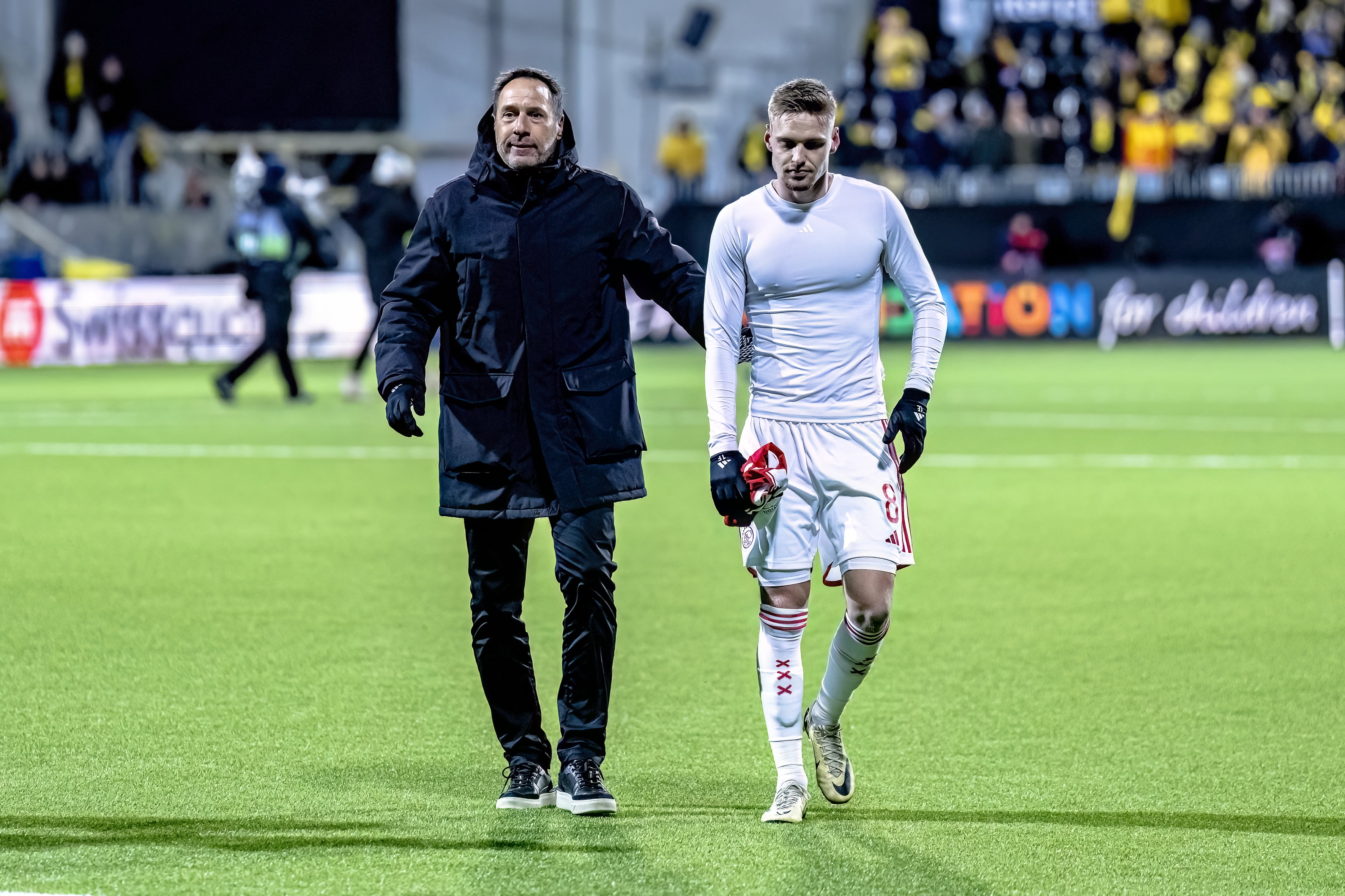 John van 't Schip en Kenneth Taylor