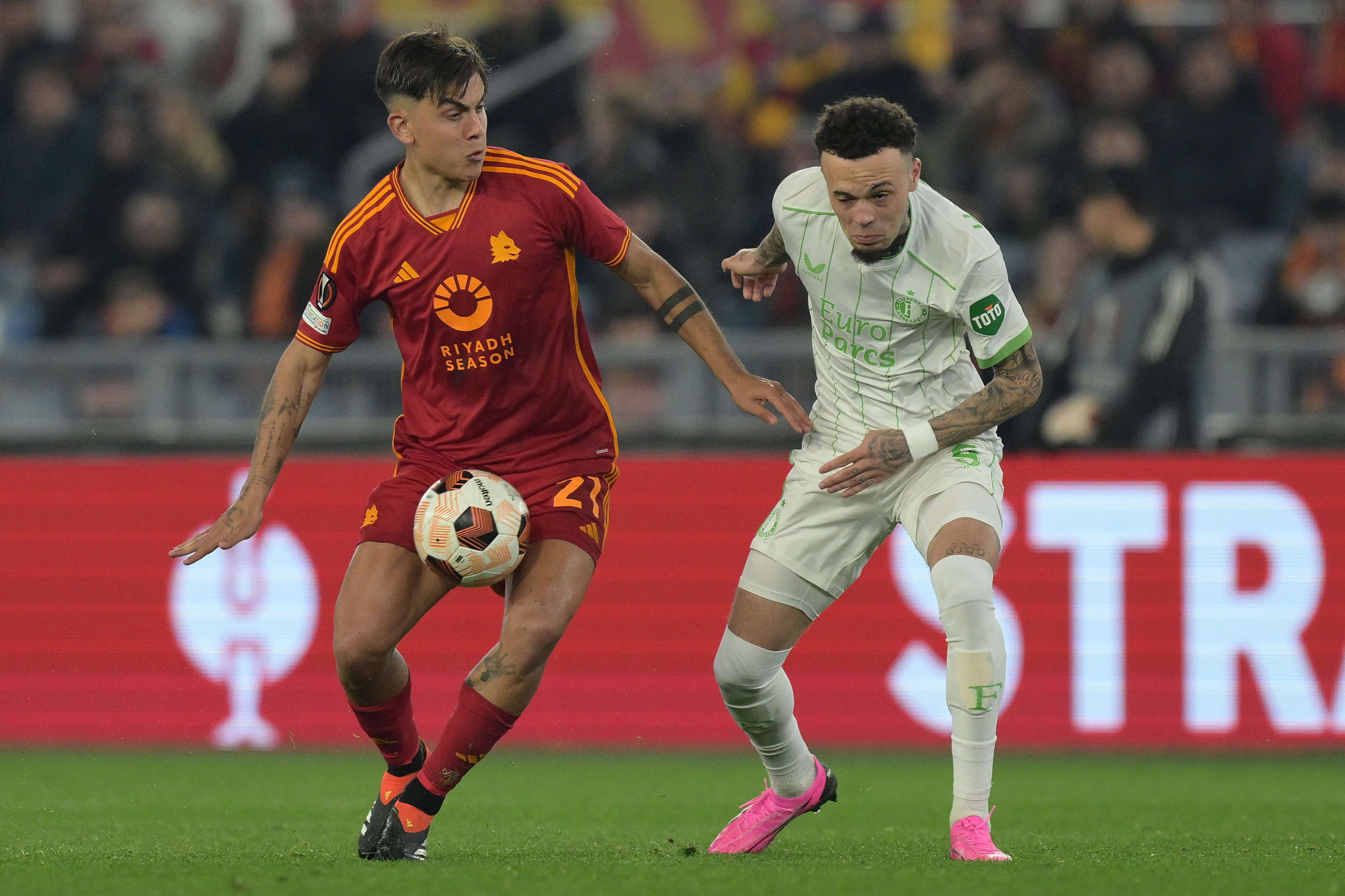 Paolo Dybala en Quilindschy Hartman