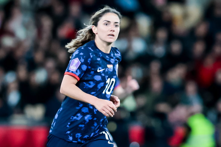 Daniëlle van de Donk bij Oranje