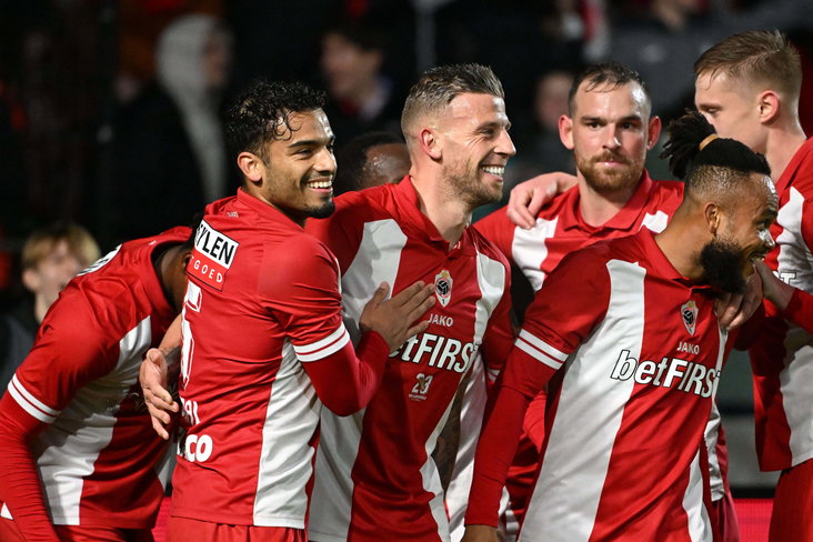 Royal Antwerp viert de 1-0