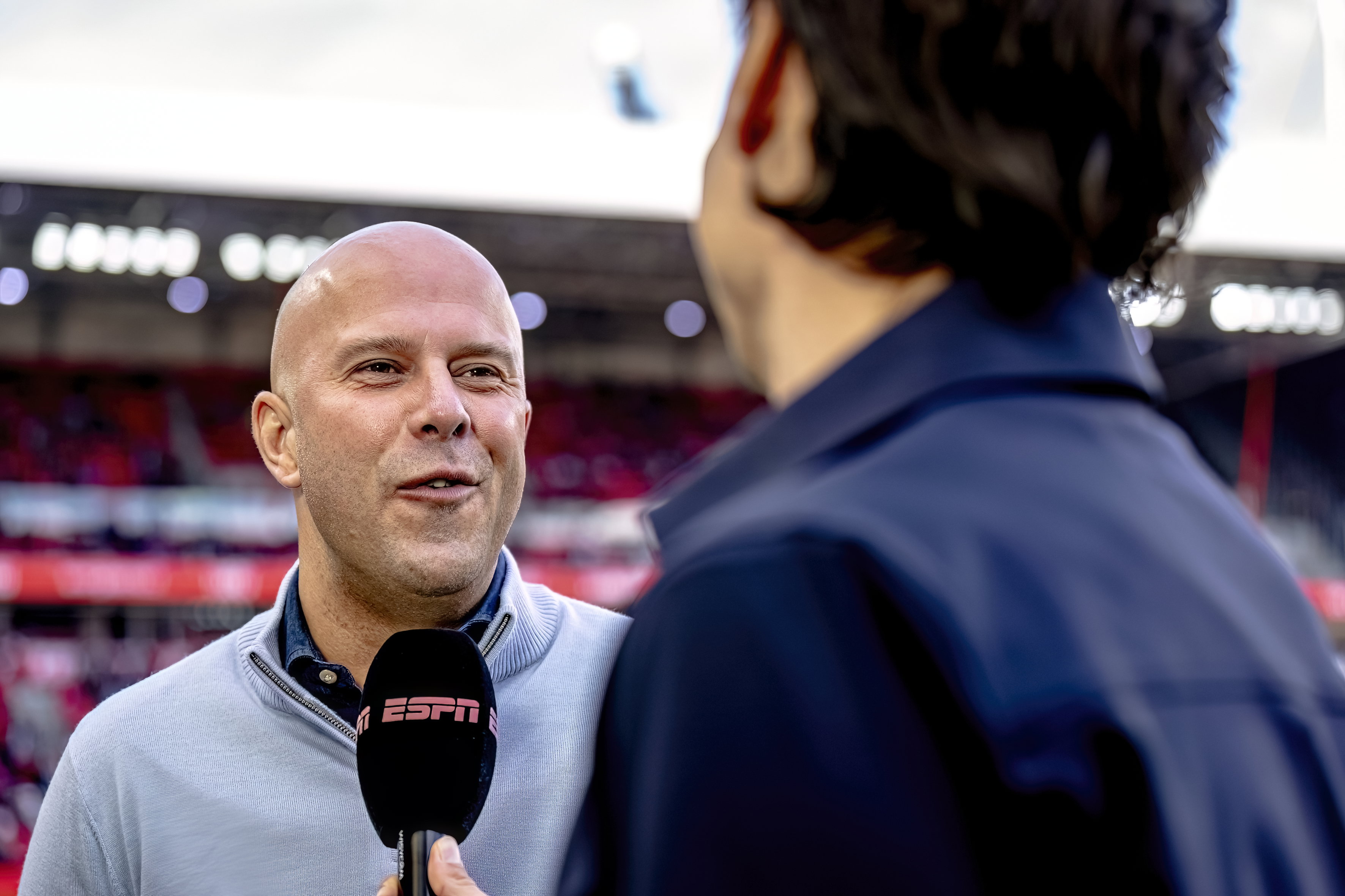 Arne Slot voor het duel tegen PSV