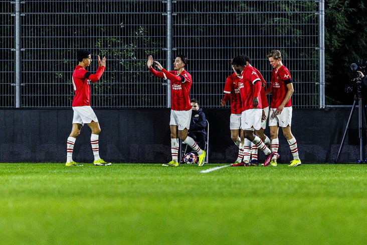 Jong PSV viert treffer