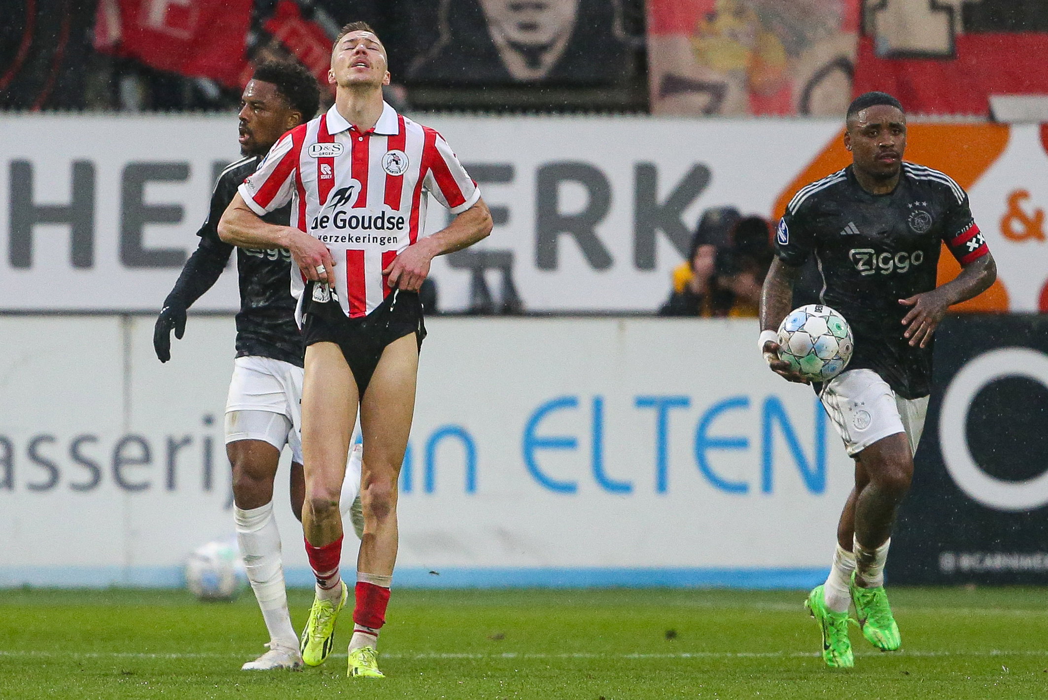 Steven Bergwijn na zijn goal tegen Sparta