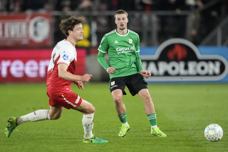Davy van den Berg tegen FC Utrecht