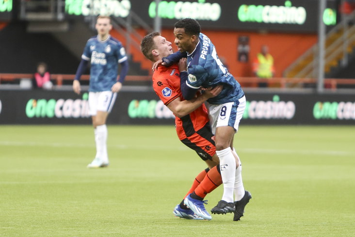 Damon Mirani in duel met Quinten Timber