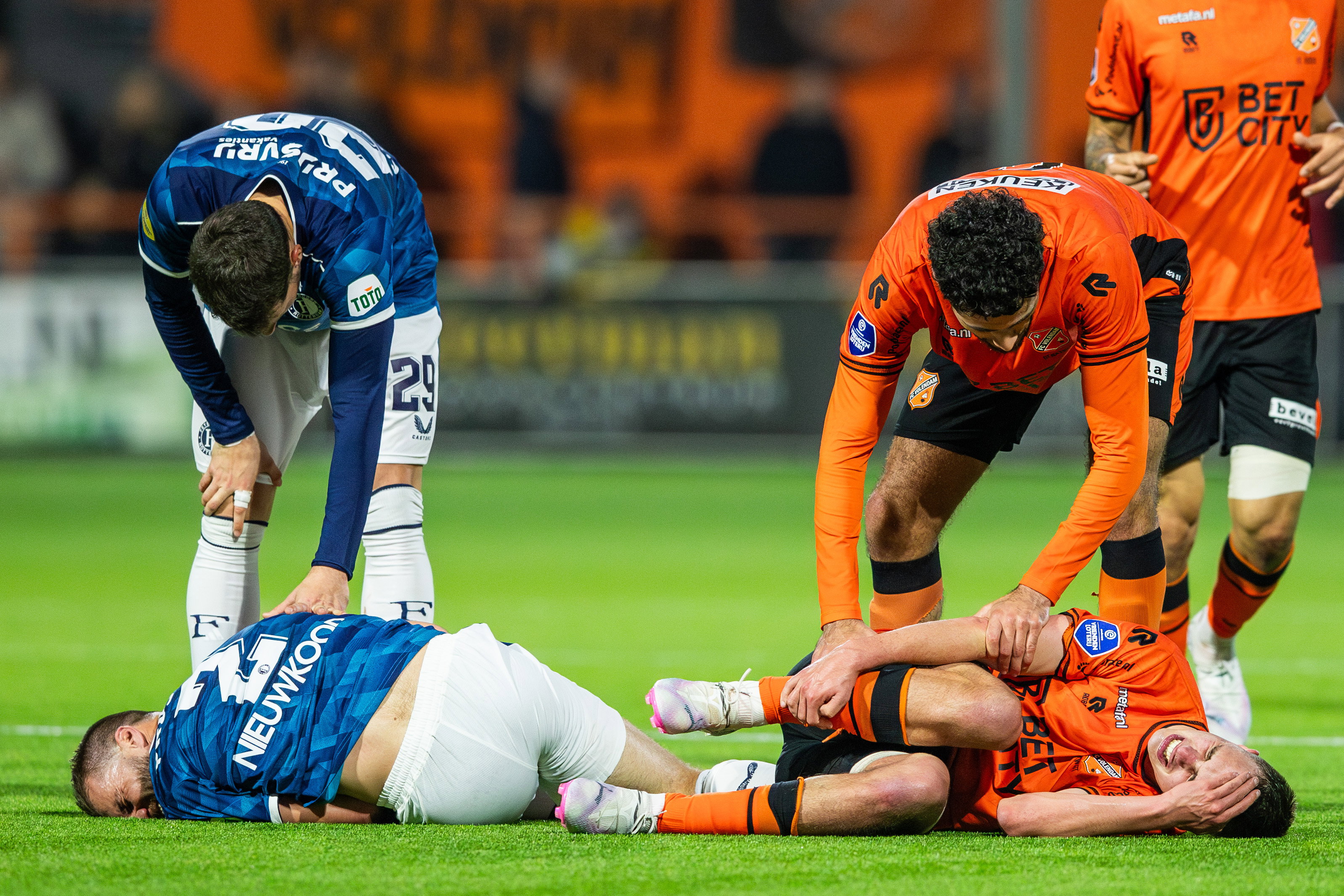 Bart Nieuwkoop en Calvin Twigt