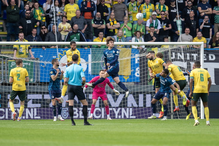Fortuna Sittard - Feyenoord op 14 april 2024