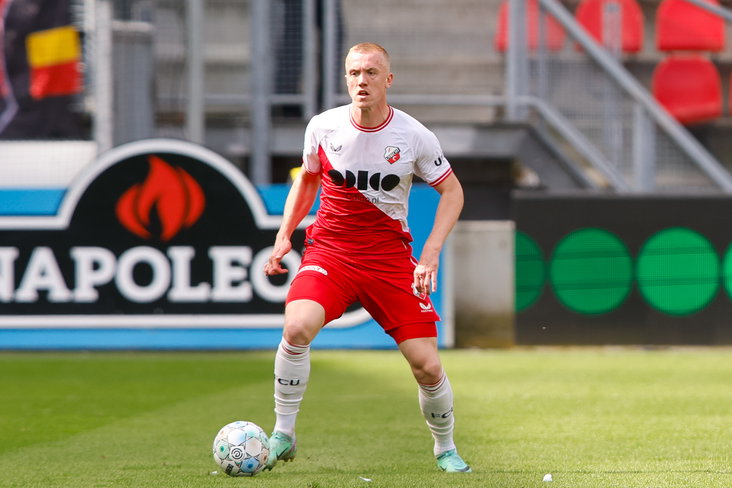 Isac Lidberg in actie