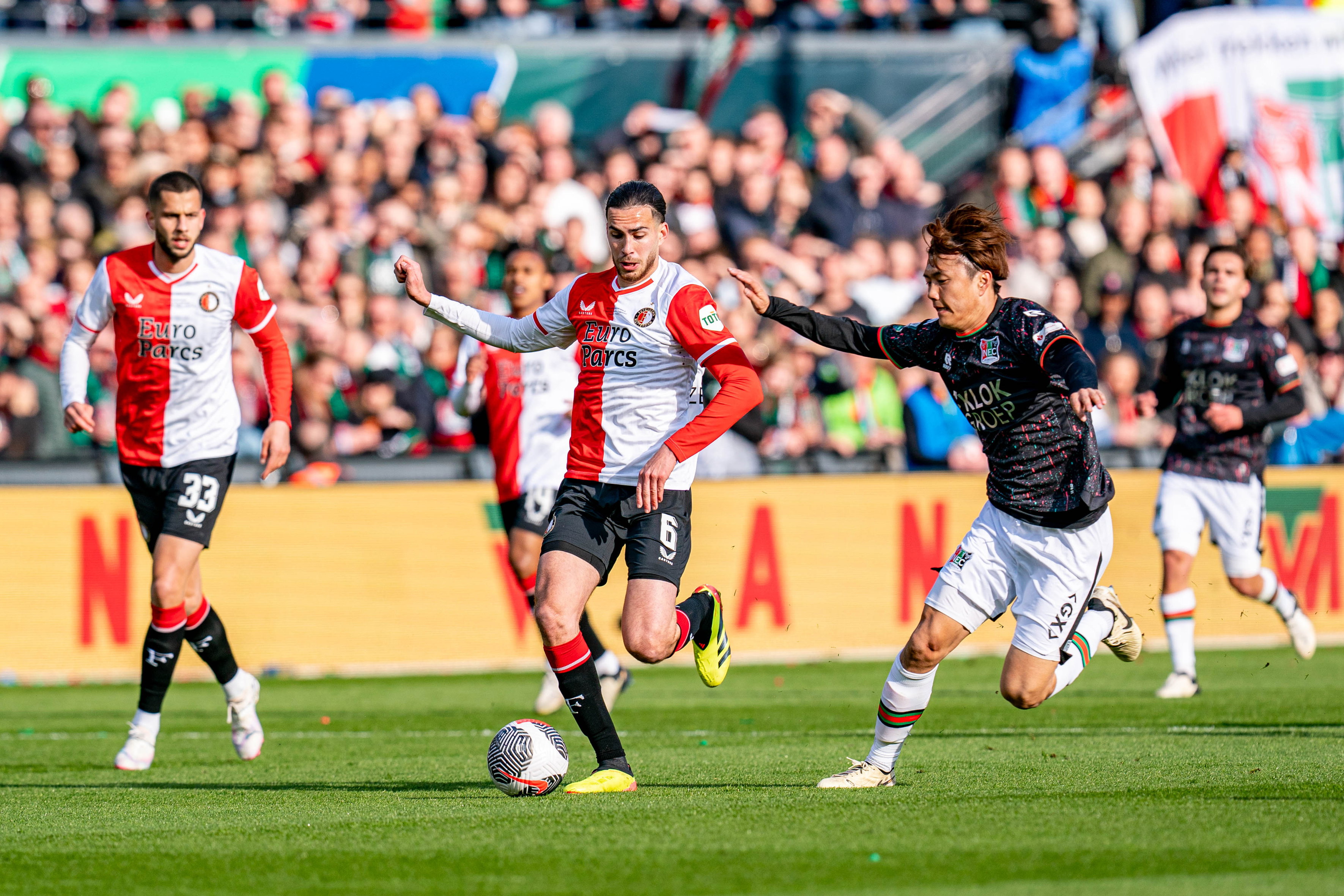 Ramiz Zerrouki in de bekerfinale