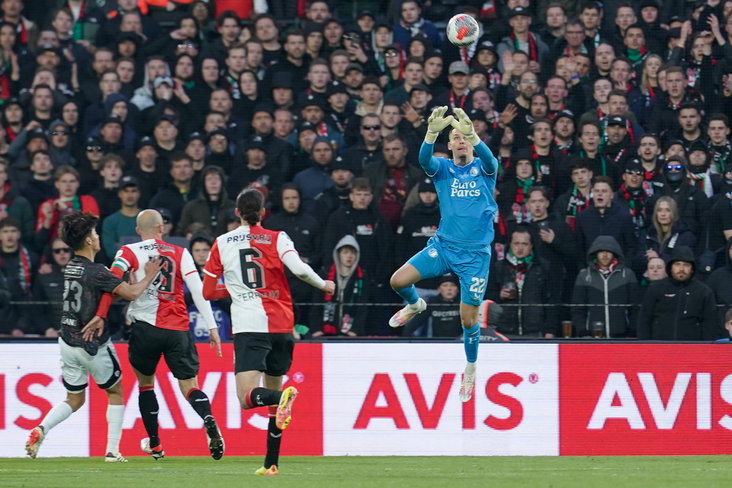Timon Wellenreuther in de finale tegen NEC