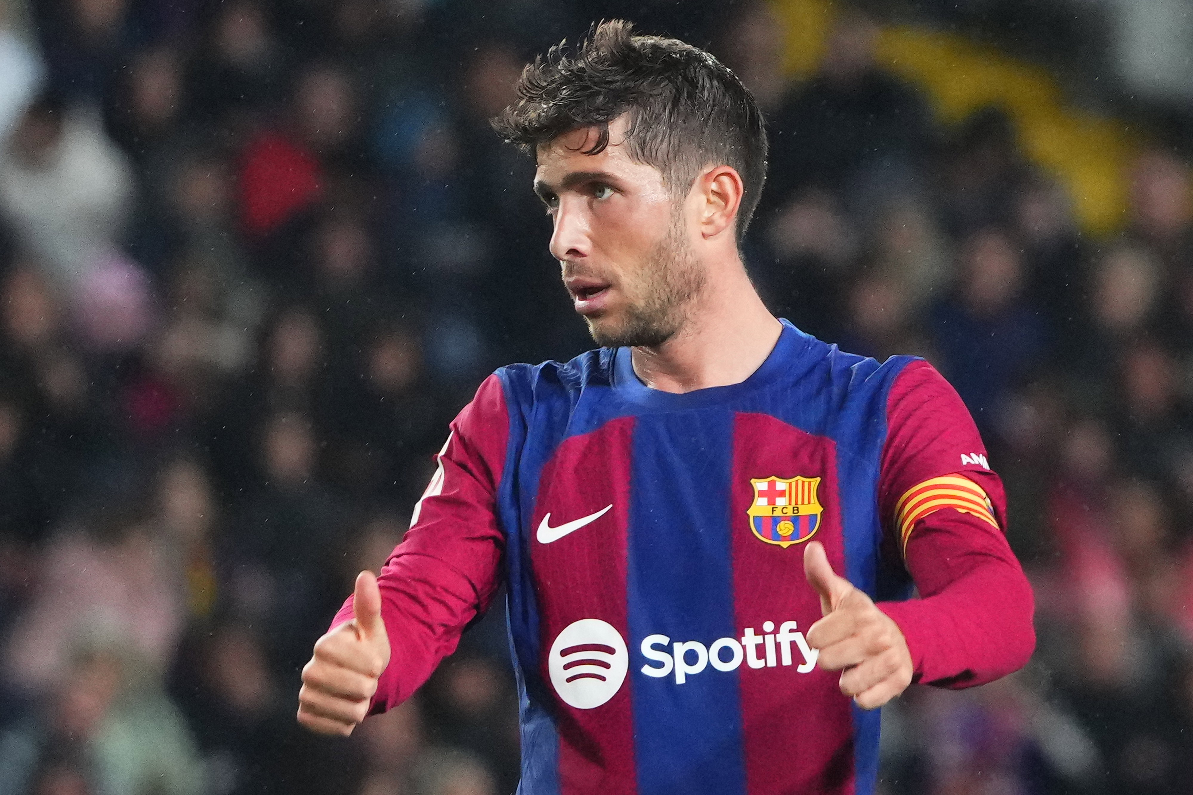 Sergi Roberto namens FC Barcelona