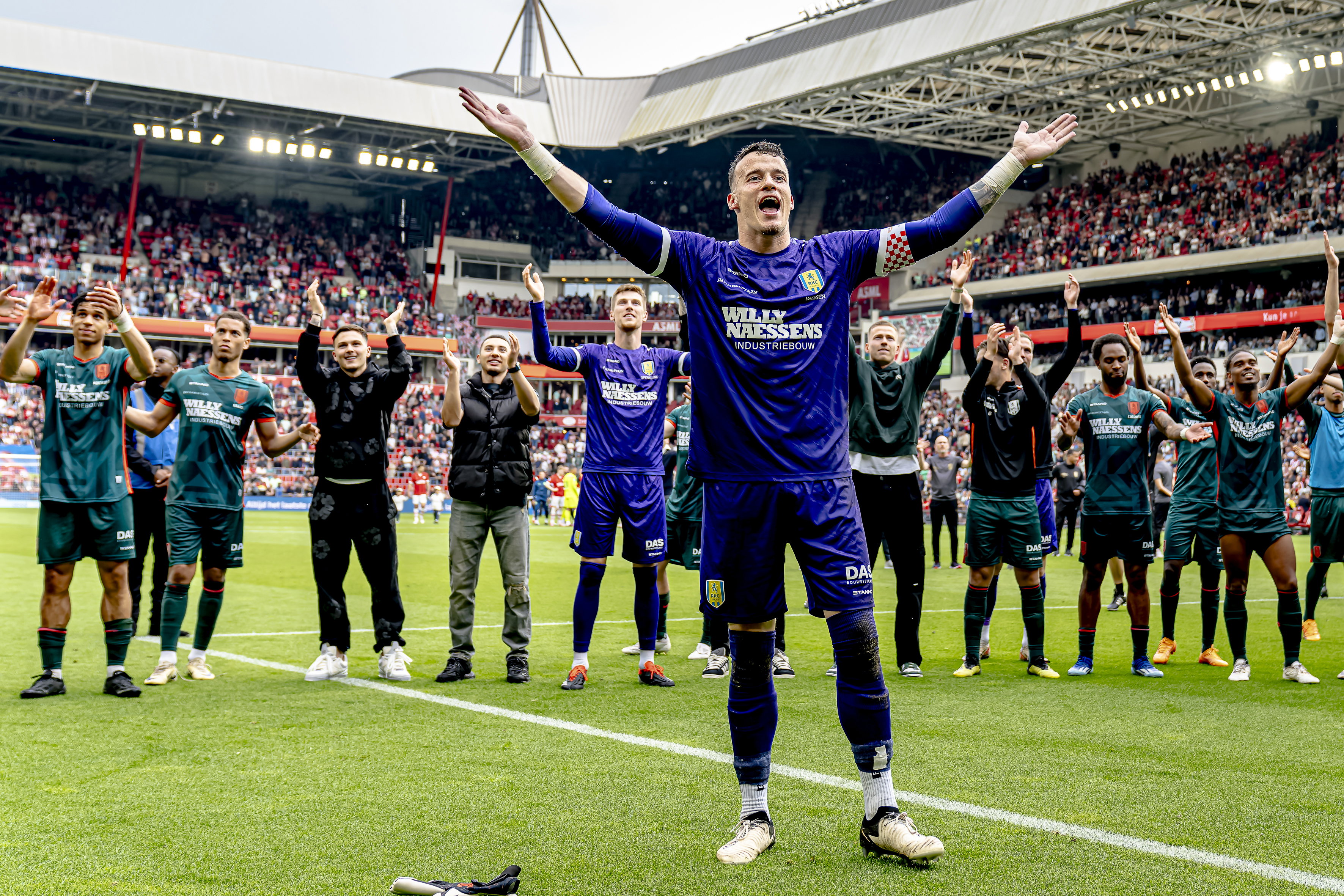 Etienne Vaessen in het Philips Stadion