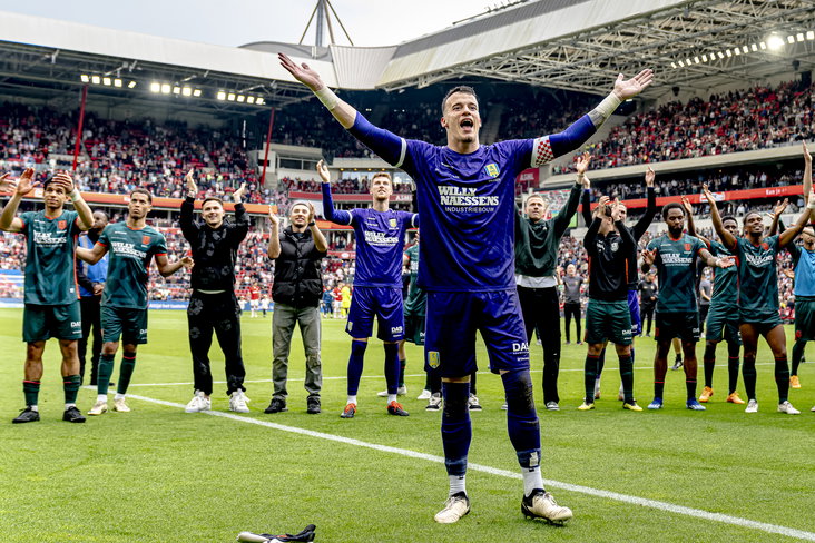 Etienne Vaessen in het Philips Stadion