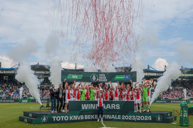 Ajax wint de TOTO KNVB Beker