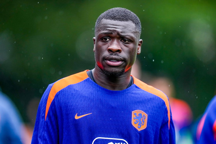 Brian Brobbey bij het Nederlands elftal
