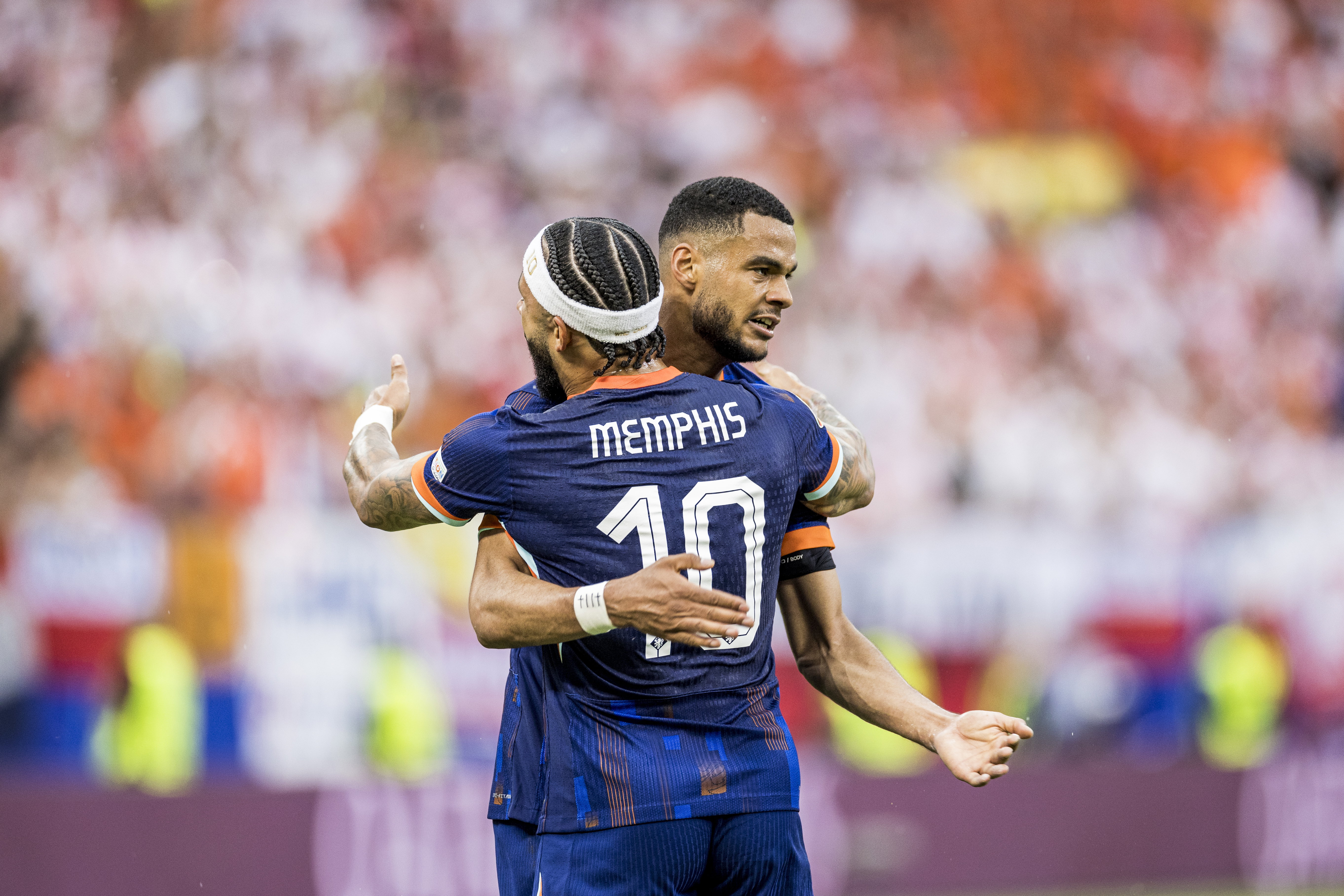 Cody Gakpo en Memphis Depay