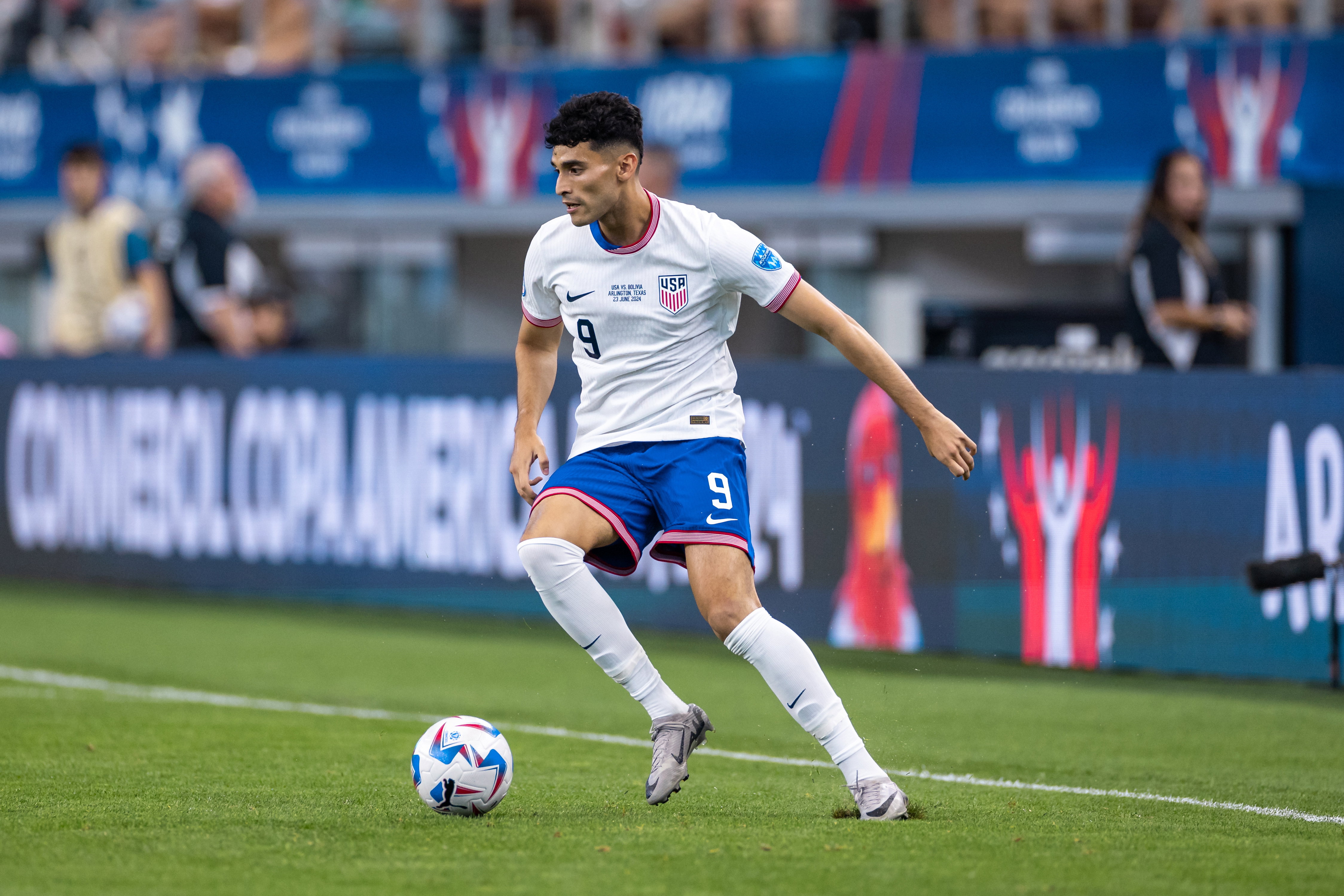 Ricardo Pepi voor Team USA